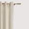 Gordijn Alexandra House Living Rebeca Grijs 140 x 270 x 1 cm Doorschijnend