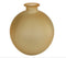 Van Manen - Vaas mat messing glas l16b16h18cm