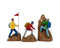 Lemax - Rock Climbers 15x5x23 cm 3st Kersthuisje