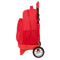 Schoolrugzak met Wielen Atlético Madrid Rood 33 x 45 x 22 cm