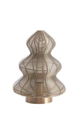 Light&living Tafellamp Ø25x34 cm CHRISTMAS TREE licht goud
