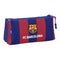 Reistasje F.C. Barcelona 24/25 Kastanjebruin Marineblauw Sportief 22 x 10 x 8 cm