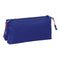 Reistasje F.C. Barcelona 24/25 Kastanjebruin Marineblauw Sportief 22 x 10 x 8 cm