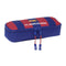 Alleshouder F.C. Barcelona 24/25 Kastanjebruin Marineblauw 22 x 5 x 8 cm