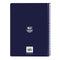 Notitieboekje F.C. Barcelona 24/25 Kastanjebruin Marineblauw A5 80 Lakens