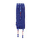 Driedubbele Pennenzak F.C. Barcelona 24/25 Kastanjebruin Marineblauw 12,5 x 19,5 x 5,5 cm 36 Onde...