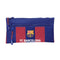 Alleshouder F.C. Barcelona 24/25 Kastanjebruin Marineblauw 22 x 11 x 1 cm
