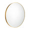 Wandspiegel Gouden Aluminium Kristal 60 x 4 x 60 cm