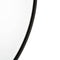 Wandspiegel Zwart Aluminium Kristal 100 x 4 x 100 cm