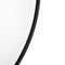 Wandspiegel Zwart Aluminium Kristal 80 x 4 x 80 cm