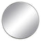 Wandspiegel Zwart Aluminium Kristal 120 x 4 x 120 cm
