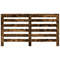 Radiatorombouw 149x20x82 cm bewerkt hout gerookt eikenkleurig