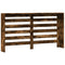 Radiatorombouw 149x20x82 cm bewerkt hout gerookt eikenkleurig
