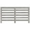 Radiatorombouw 149x20x82 cm bewerkt hout grijs sonoma eiken