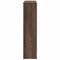 Radiatorombouw 149x20x82 cm bewerkt hout bruin eikenkleurig