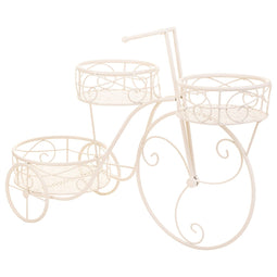 Bloempotstandaard Alexandra House Living Wit Metaal Ijzer Fiets 28 x 28 x 28 cm