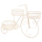 Bloempotstandaard Alexandra House Living Wit Metaal Ijzer Fiets 28 x 28 x 28 cm