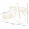 Bloempotstandaard Alexandra House Living Wit Metaal Ijzer Fiets 28 x 28 x 28 cm