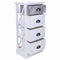 Ladenkast Alexandra House Living Wit Paulownia hout Hout MDF 25 x 76 x 35 cm
