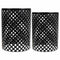 Bloempotstandaard Alexandra House Living Zwart Ijzer Tegel 38 x 50 x 38 cm 2 Onderdelen