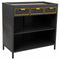 Dientafel Alexandra House Living Grijs Ijzer Sparrenhout 40 x 79 x 80 cm