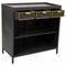 Dientafel Alexandra House Living Grijs Ijzer Sparrenhout 40 x 79 x 80 cm