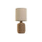 Bureaulamp Home ESPRIT Bruin 50 W 220 V 23 x 23 x 45 cm