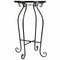 Bloempotstandaard Alexandra House Living Zwart Ijzer Tegel 35 x 60 x 35 cm