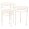Bloempotstandaard Alexandra House Living Wit Metaal Ijzer 30 x 120 x 30 cm