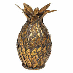 Kroonkandelaar Alexandra House Living Gouden Ijzer 15 x 26 x 15 cm ananas