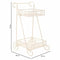 Bloempotstandaard Alexandra House Living Wit Metaal Ijzer 23 x 65 x 28 cm