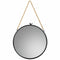 Wandspiegel Alexandra House Living Zwart Glas Ijzer 1 x 60 x 60 cm