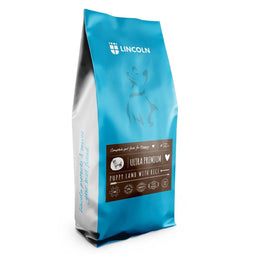 LINCOLN Ultra premium Puppy Lamb with rice - droog hondenvoer - 12kg