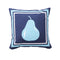 Kussen Benetton Blauw Peer 40 x 40 cm Vierkant