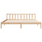 Bedframe extra lang zonder matras massief grenenhout 180x220 cm