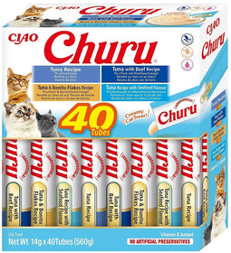 INABA Churu Variety box Tuna - Kattensnoepje - 40 x 14g