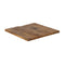 Table top Vierkant Beige Mangohout 60 x 60 x 3 cm