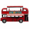 Decoratieve figuren Alexandra House Living Rood Ijzer ABS Bus 14 x 18 x 28 cm