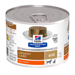HILL'S Prescription Diet Urgent Care Chicken - Nat honden honden en kattenvoer - 200g