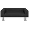 Kinderbank 70x45x26,5 cm fluweel zwart