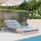 Futon slaapbank met matras 90x206x11 cm massief grenenhout