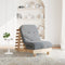 Futon slaapbank met matras 70x206x11 cm massief grenenhout