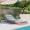 Futon slaapbank met matras 70x206x11 cm massief douglashout