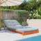 Futon slaapbank met matras 90x206x11 cm grenenhout wasbruin