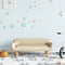 Kinderbank 70x40x24 cm stof crmekleurig