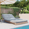 Futon slaapbank met matras 100x206x11 cm massief grenenhout