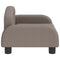 Kinderbank 50x40x30 cm stof taupe