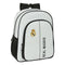 Schoolrugzak Real Madrid C.F. 24/25 Wit Grijs 32 x 38 x 12 cm
