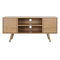 Tv-meubel DKD Home Decor Natuurlijk Metaal Hout MDF 120 x 40 x 57 cm