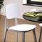 Stoel Versa Wit 39,5 x 80 x 41,5 cm (4 Stuks)
